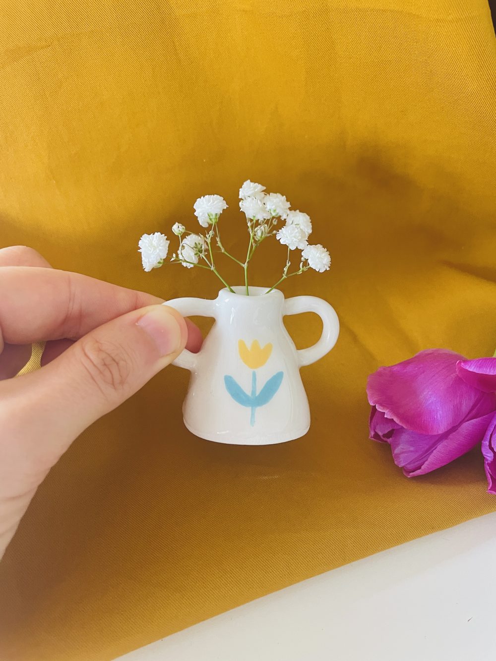 Mini vase tulipe