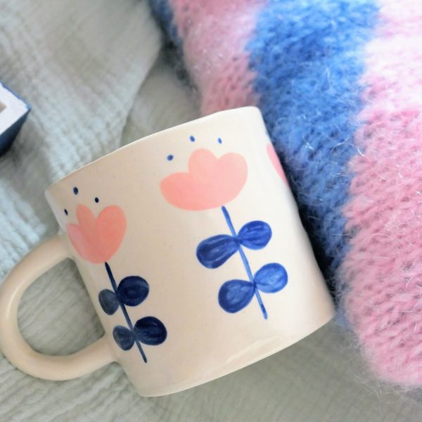 grande tasse fleur